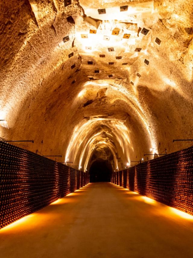 Champagne Joseph Perrier Visite Caves