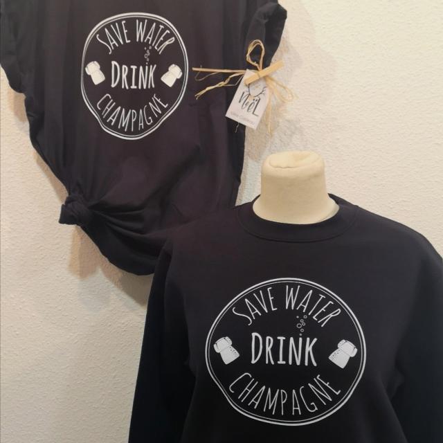 Boutique Souvenirs Save Water Drink Champagne