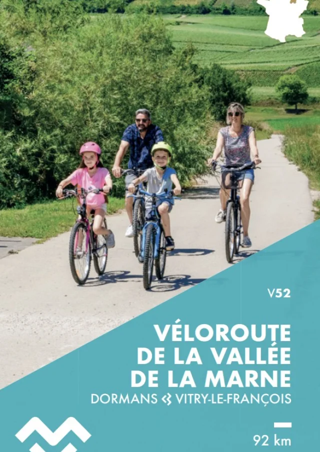 Carte Veloroute V52